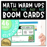 Math Warm Up May Boom Cards™ Digital Task Cards - Distance