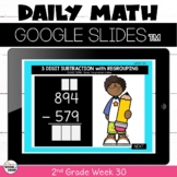 Math Warm-ups for Google™ Classroom 2nd Grade Week 30