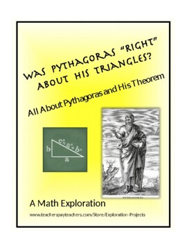 Preview of Math-Was Pythagoras "Right" About his Triangles? All About His Theorem!