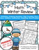Math Winter Review FREEBIE!