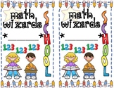 Math Wizards Notebook Cover