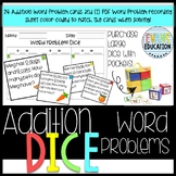 Math Word Problem ADDITION Cards- GROWING BUNDLE