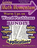 Math Word Problem Warm-Ups/Bell Ringers - Problem Solving 