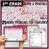Math Word Problem of the Day | 3rd Grade February