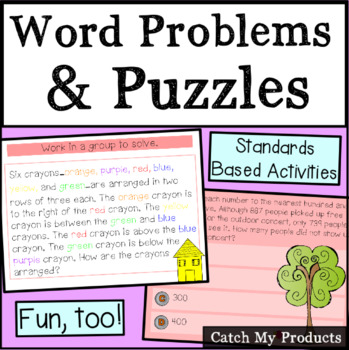 Preview of Word Problems and Puzzle