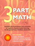 Math Word Problems: 3 Part Math
