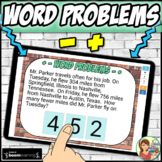 Math Word Problems Addition and Subtraction Digital Boom Cards