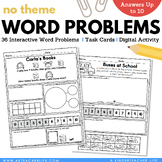 Math Word Problems Addition and Subtraction Within 10