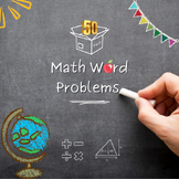 Math Word Problems: Mastering Single-Step Challenges - 50 Pack!