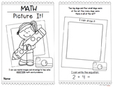 Math Word Problems {Picture It Booklets!} First Grade and 