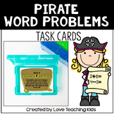 Math Word Problems- Pirate Task Cards