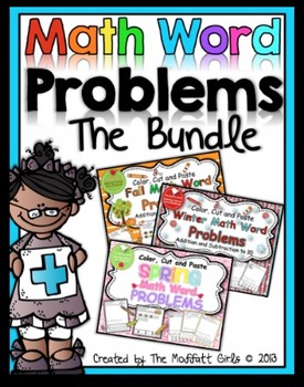 Preview of Math Word Problems {The BUNDLE}