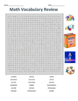math word search puzzles easy medium and difficult by william pulgarin