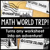 Math Word Trip | Gamify any Math Worksheet!