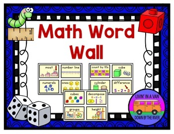 Preview of Math Word Wall