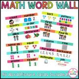 Math Word Wall Kindergarten