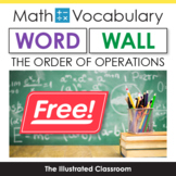 Math Word Wall Cards - The Order of Operations Around the World
