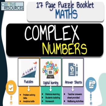 Preview of Math Work Booklet: Complex Numbers