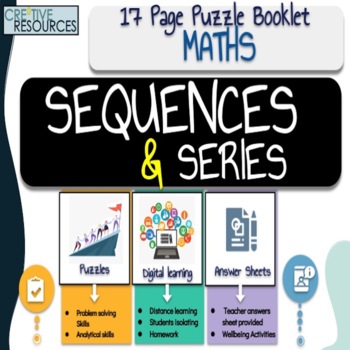Preview of Math Work Booklet: Sequences and Series