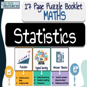 Preview of Math Work Booklet: Statistics