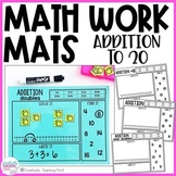 Math Work Mats - Addition to 20