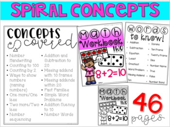 Math Workbook TWO by Jessica Hursh - The Teacher Talk | TpT