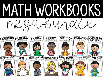 Preview of Math Workbooks Mega-bundle