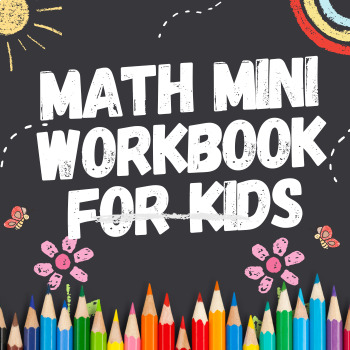 Preview of Math Worksheet | Adding, Minus, Multiplied and Divide number, Mini Workbook