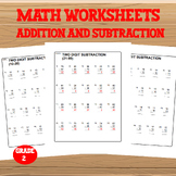 Math Worksheet Addition and Subtraction