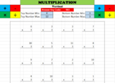 Math Worksheet Creator - Multiplication (vertical)