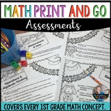 Math Worksheets 1st Grade End of Year Summer Packet 