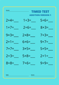 Preview of Math Worksheets | 2-Digit and 3-Digit Addition & Subtraction | Print & Digital