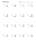 Math Worksheets MEGA Bundle: Addition, Subtraction, Multip