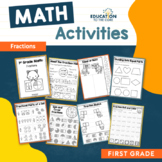 Math Worksheets and Centers | Fractions | Math Practice