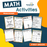 Math Worksheets and Centers | Measurement | Math Practice