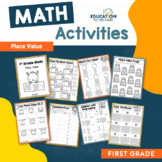 Math Worksheets and Centers | Place Value | Math Practice