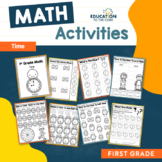 Math Worksheets and Centers | Time | Math Practice