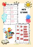 Math Worksheets for first grade: Learn mathematics and hav