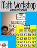 Math Workshop Rotation Board