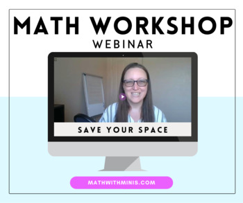Preview of Math Workshop Training and Guided Math Groups Lesson Plan Template