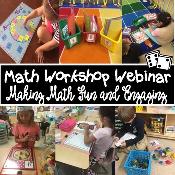 Preview of Math Workshop FREE Webinar: Making Math Fun and Engaging