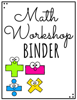 Preview of Math Workshop and Guided Math Binder