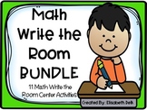 Math Write the Room Acitivies: The Bundle