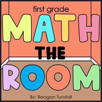 Preview of Math Write the Room First Grade