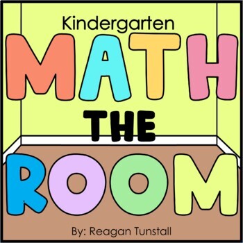 Preview of Math Write the Room Kindergarten