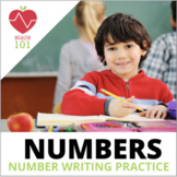 Math + Writing Practice: Practice Counting to 100 and Writ