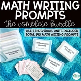 Math Writing Prompts BUNDLE