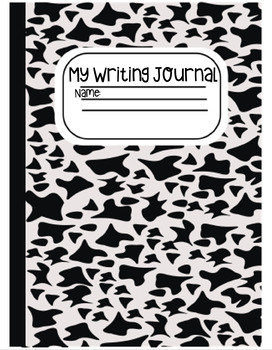 Preview of Math, Writing, Social Studies, Science, Morning Work Journal Covers (editable)