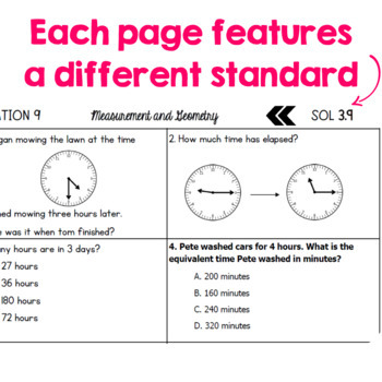 Math Year End Review- Test Prep for Third Grade by ...