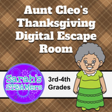 Math and ELA Digital Escape Room: Aunt Cleo's Thanksgiving